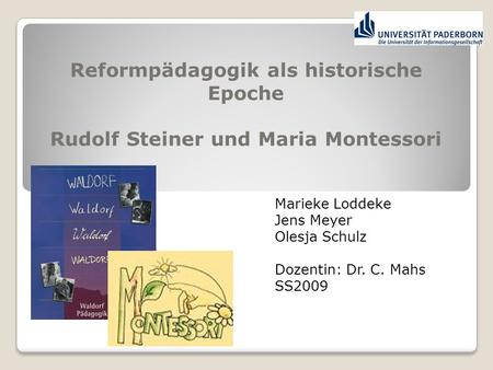 Reformpädagogik als historische Epoche