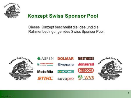 Konzept Swiss Sponsor Pool