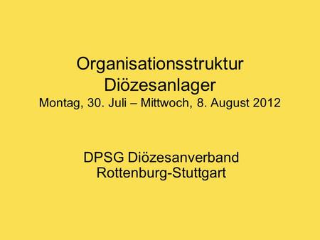 DPSG Diözesanverband Rottenburg-Stuttgart