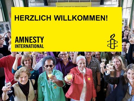 HERZLICH WILLKOMMEN! Einleitung: