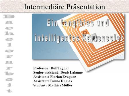 Intermediäre Präsentation