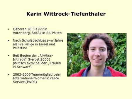 Karin Wittrock-Tiefenthaler