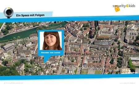 Susanne aus Luzern © Bing Maps.