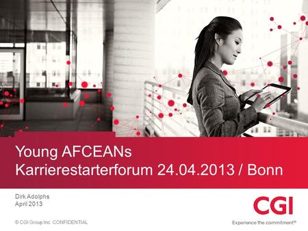 Young AFCEANs Karrierestarterforum / Bonn