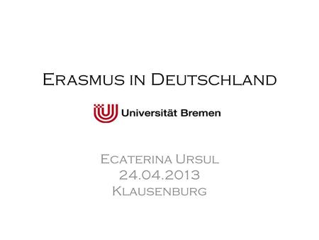 Erasmus in Deutschland
