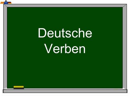 Deutsche Verben.