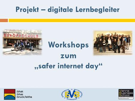 Workshops zum „safer internet day“