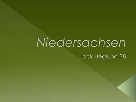 Niedersachsen Jack Heglund P8.