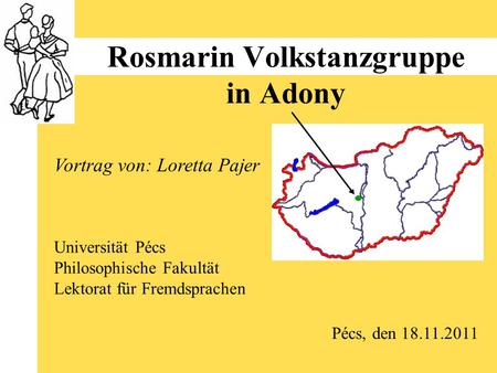 Rosmarin Volkstanzgruppe in Adony