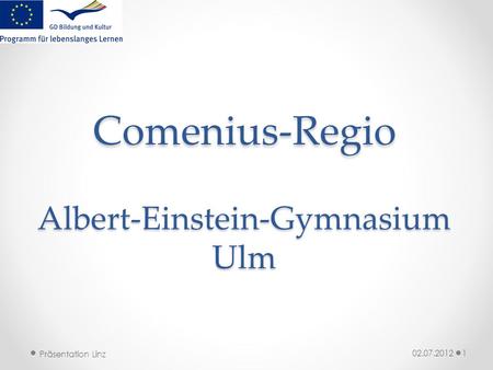 Comenius-Regio Albert-Einstein-Gymnasium Ulm