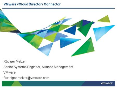 VMware vCloud Director / Connector