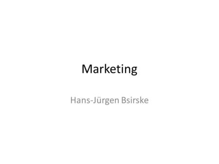 Marketing Hans-Jürgen Bsirske.