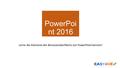PowerPoi nt 2016 Lerne die Elemente der Benutzeroberfläche von PowerPoint kennen!