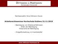 Www.dittmann-hartmann.de D ITTMANN & H ARTMANN Rechtsanwälte in Partnerschaft Rechtsanwältin Nina Dittmann-Kozub Arbeitsrechtseminar Hochschule Koblenz.