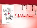 Elisabeth Hausner 3. Juni.2014 7m Schlehenherz. Gliederung 1. Einleitung 2. Hauptteil 2.1 Charakterisierung der Hauptperson 2.1.1 Lila 2.1.2 Vio 2.1.3.