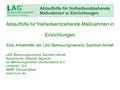 Ablaufhilfe für freiheitsentziehende Maßnahmen in Einrichtungen Eine Arbeitshilfe der LAG Betreuungsvereine Sachsen-Anhalt LAG Betreuungsvereine Sachsen-Anhalt.
