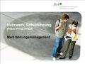 Pädagogische Hochschule des Kantons St.Gallen 1 Netzwerk Schulführung PHSG-PHTG-PHGR MAS Bildungsmanagement.