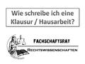 Aufbau 1.Wie schreibe ich eine Klausur? – Vorbereitung für die Klausur – Klausur schreiben – Streitstände richtig ausarbeiten 2. Wie schreibe ich eine.