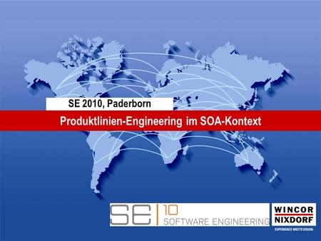 SE 2010, Paderborn Produktlinien-Engineering im SOA-Kontext.