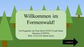 Los geht es! Willkommen im Formenwald! Ein Programm von Nora Hoch (5335272) und Diana Kurzawa (5704332) WiSe 15/16 CUL Martin Seiler.