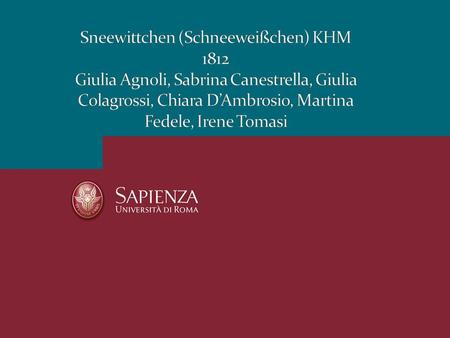 A. Inserimento di notazioni psicologiche/emotive (es. Biancaneve ha paura; i nani sono terrorizzati dalla morte di Biancaneve che definiscono liebes;