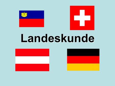 Landeskunde.