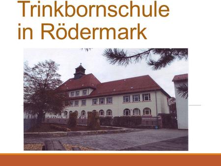 Trinkbornschule in Rödermark. Informationsabend 4  5.