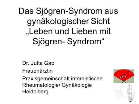 Dr. Jutta Gao Frauenärztin