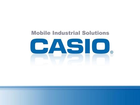 Der CASIO IT-3000 mobile Datenerfassung C-MOS Scanner und Magnetkartenleser.