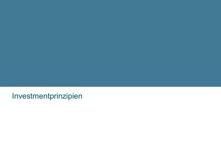 Investmentprinzipien. Das Gleichgewicht des Marktes I.Was raten Sie? II.Die Märkte integrieren das vereinte Wissen aller Marktteilnehmer III.Die Menschen.