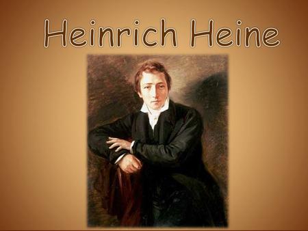 Der größte deutsche Lyriker und Publizist des neunzehnten Jahrhunderts Heinrich Heine wurde am 13. Dezember 1797 in Düsseldorf geboren.