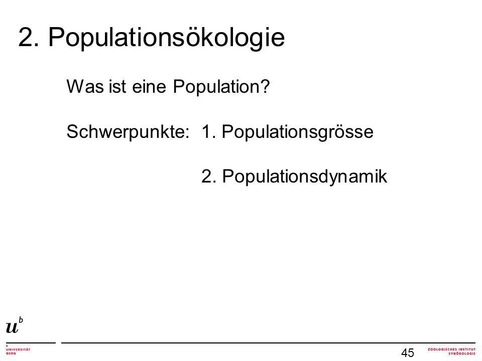2 Populationsokologie Was Ist Eine Population Ppt Video Online Herunterladen