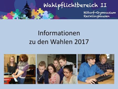 Informationen zu den Wahlen 2017