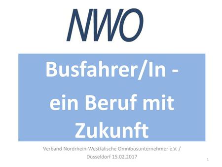 Verband Nordrhein-Westfälische Omnibusunternehmer e.V. /
