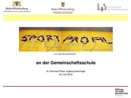 an der Gemeinschaftsschule