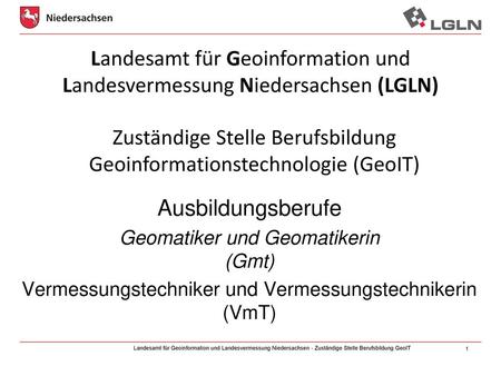 Landesamt für Geoinformation und Landesvermessung Niedersachsen (LGLN)
