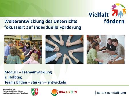 Modul I – Teamentwicklung 2. Halbtag