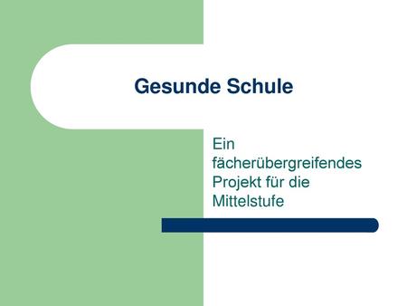 Ein fächerübergreifendes Projekt für die Mittelstufe