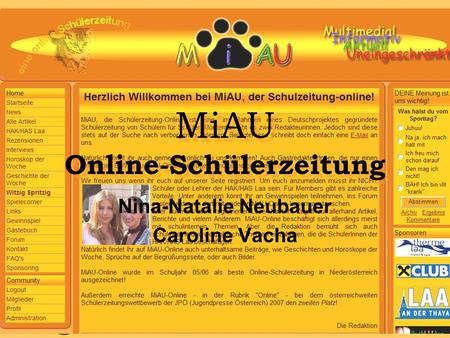 MiAU Online-Schülerzeitung