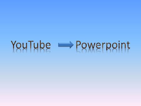 • Für Powerpoint lässt sich ein Add-On herunterladen, mit dem Youtube-Videos per Assistent in beliebiger Größe verlinkt werden können. Es erscheint ein.