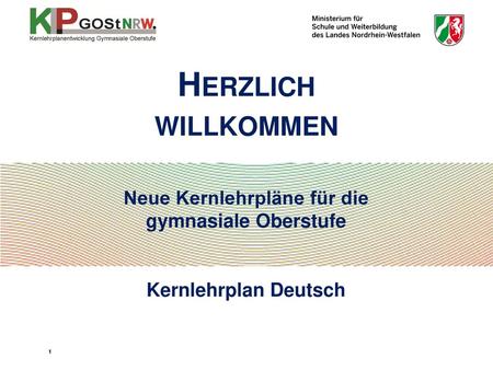 Neue Kernlehrpläne für die