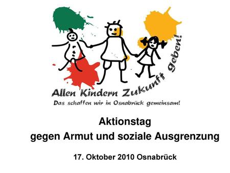 gegen Armut und soziale Ausgrenzung