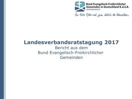 Landesverbandsratstagung 2017