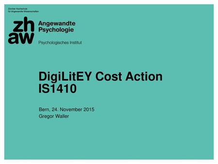 DigiLitEY Cost Action IS1410