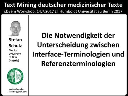 Text Mining deutscher medizinischer Texte