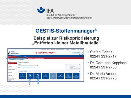 GESTIS-Stoffenmanager®