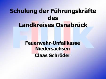 Schulung der Führungskräfte des Landkreises Osnabrück