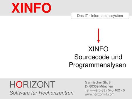 Das IT - Informationssystem