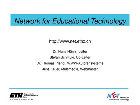 Network for Educational Technology