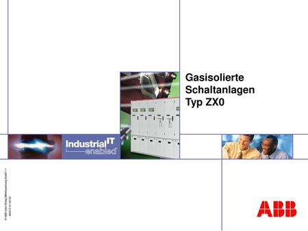 Gasisolierte Schaltanlagen Typ ZX0